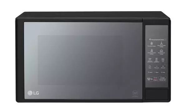 Микроволновая печь LG MS2042DARB 20 л, 1 кВт, зеркальный/черный (MS2042DARB)