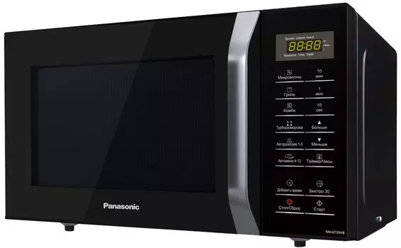 Микроволновая печь Panasonic NN-GT35HBZPE 23 л, 800 Вт, гриль, черный (NN-GT35HBZPE)