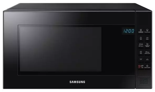 Микроволновая печь Samsung GE88SUB 23 л, 800 Вт, гриль, черный (GE88SUB/BW)