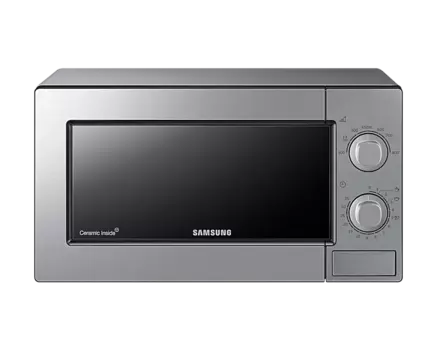 Микроволновая печь Samsung ME81MRTB/BW 23 л, 800 Вт, серебристый (ME81MRTB/BW)