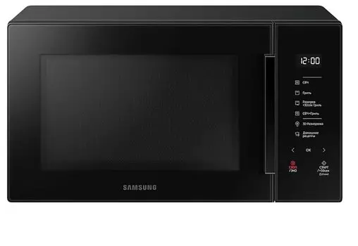Микроволновая печь Samsung MG30T5018AK/BW 30 л, 900 Вт, гриль, черный (MG30T5018AK/BW)