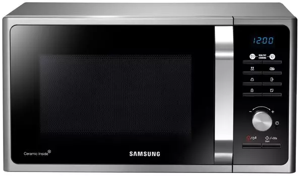 Микроволновая печь Samsung MS23F302TQS 23 л, 800 Вт, серебристый (MS23F302TQS/BW)