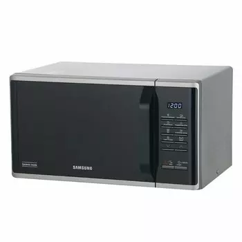 Микроволновая печь SAMSUNG MS23K3513AS / BW 23 л, 800 Вт, серебристый (MS23K3513AS / BW)