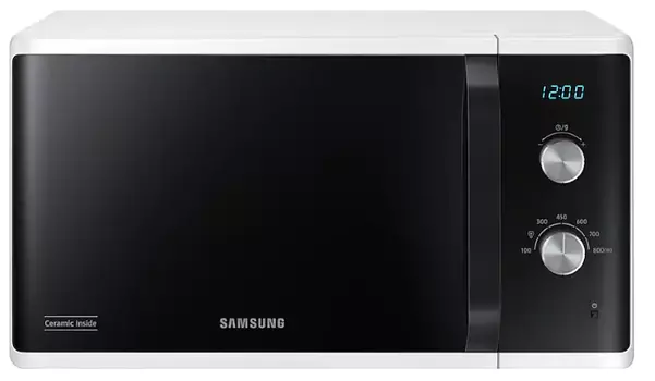 Микроволновая печь Samsung MS23K3614AW/BW 23 л, 800 Вт, белый (MS23K3614AW/BW)