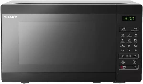 Микроволновая печь Sharp R6800RK 20л, 800Вт, гриль, черный (R6800RK)