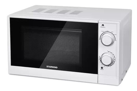 Микроволновая печь Starwind SMW2620 20л, 700Вт, белый (SMW2620)