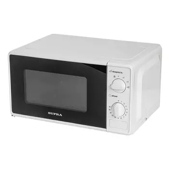 Микроволновая печь Supra 20MW65 20 л, 700 Вт, белый (20MW65)