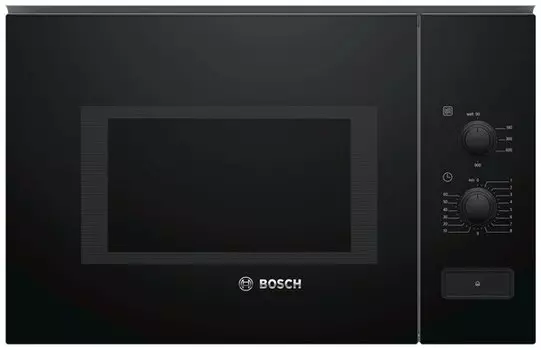 Микроволновая печь встраиваемая BOSCH BFL550MB0 25 л, 900 Вт, черный (BFL550MB0)