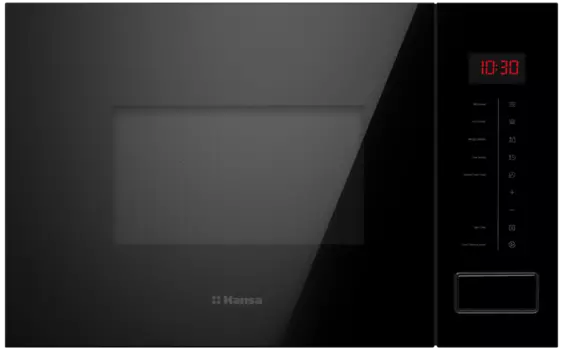 Микроволновая печь встраиваемая Hansa AMMB20E1SH 20л, 800Вт, гриль, черный (AMMB20E1SH)