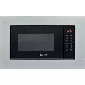 Микроволновая печь встраиваемая Indesit MWI 120 GX 20 л, 800 Вт, гриль, черный (869991591430)