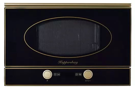 Микроволновая печь встраиваемая Kuppersberg RMW 393 B 22 л, 850 Вт, гриль, черный (RMW 393 B)