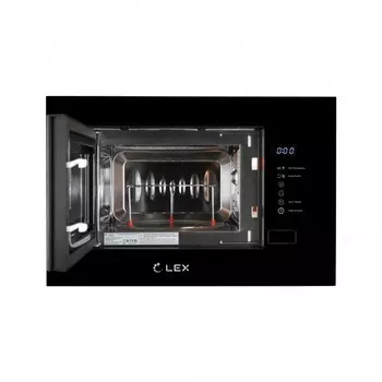 Микроволновая печь встраиваемая LEX BIMO 20.01 BL 20л, 700Вт, гриль, черный (CHVE000001)