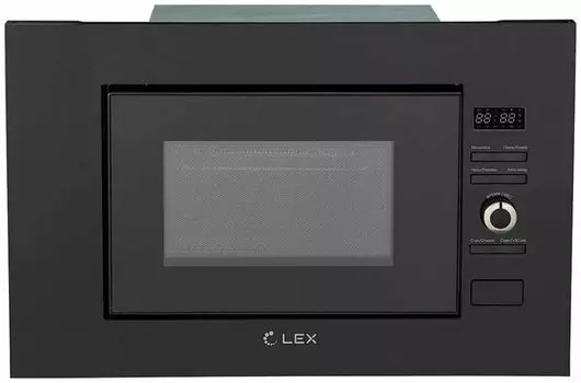 Микроволновая печь встраиваемая LEX Bimo 20.03 20 л, 700 Вт, гриль, черный (CHGA100003)