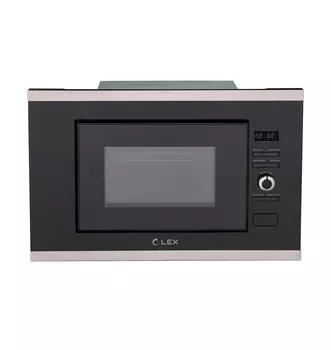 Микроволновая печь встраиваемая LEX BIMO 20.03 INOX 20 л, 700 Вт, гриль, черный (CHGA100004)