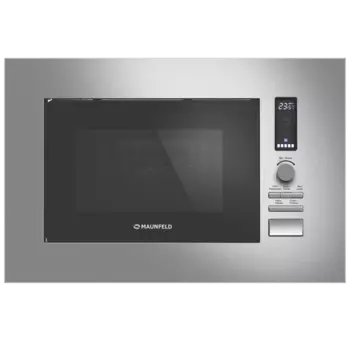 Микроволновая печь встраиваемая Maunfeld JBMO820GS01 20 л, 800 Вт, гриль, серебристый (КА-00021790)