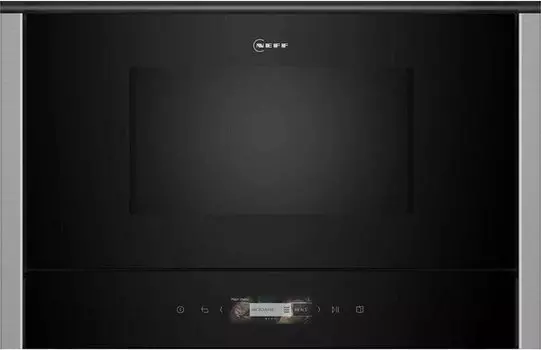 Микроволновая печь встраиваемая NEFF NL4WR21N1 21 л, 900 Вт, черный (NL4WR21N1)