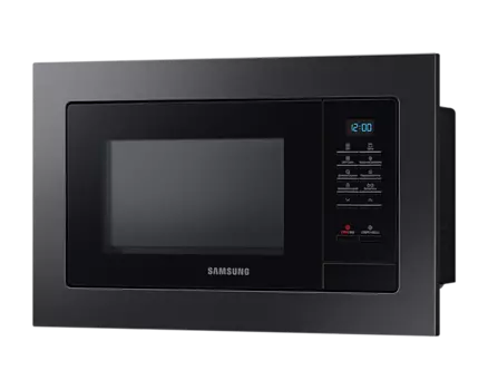 Микроволновая печь встраиваемая Samsung MQ7000A 23 л, 800 Вт, гриль, черный (MG23A7013AA/BW)