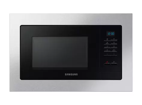 Микроволновая печь встраиваемая Samsung MS20A7013AT/BW 20л, 850Вт, серебристый/черный (MS20A7013AT/BW)