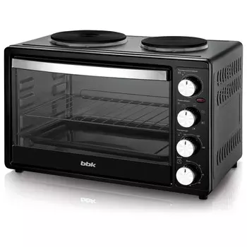 Мини-печь BBK OE3071M-2P 1500Вт, черный