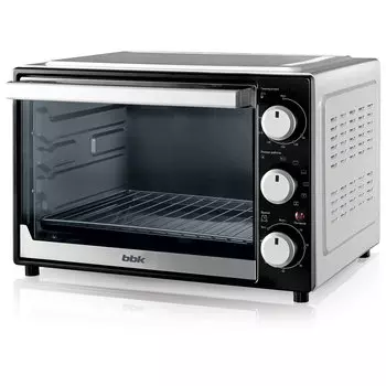 Мини-печь BBK OE3072MC 1500Вт, серебристый,черный