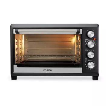 Мини-печь Hyundai MIO-HY075 2 кВт, серебристый/черный (MIO-HY075)