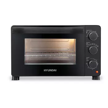 Мини-печь Hyundai MIO-HY080 1.5 кВт, черный