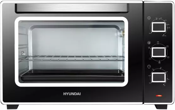 Мини-печь Hyundai MIO-HY107 2.2 кВт, черный ( MIO-HY107)