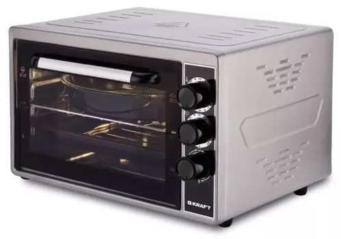 Мини-печь KRAFT KF-MO 4500 1500Вт, серый (KF-MO 4500 GR)