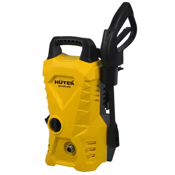Минимойка Huter W105-GS 1.4 кВт, 104 атм, 342 л/ч, шланг 5 м, сетевой шнур 5 м, корпус насоса алюминий, забор воды из емкости, 3.84 кг (70/8/4)