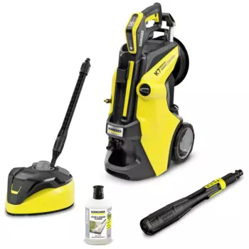 Минимойка KARCHER K 7 PREMIUM SMART CONTROL HOME, 178 атм, 600 л/ч, шланг 10 м, сетевой шнур 5 м, корпус насоса пластик, бак для воды, забор воды из емкости, 17.8 кг (1.317-233.0)