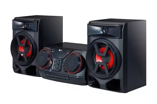 Минисистема LG CK43 черный 300Вт/CD/CDRW/FM/USB/BT (CK43.DCISLLK)