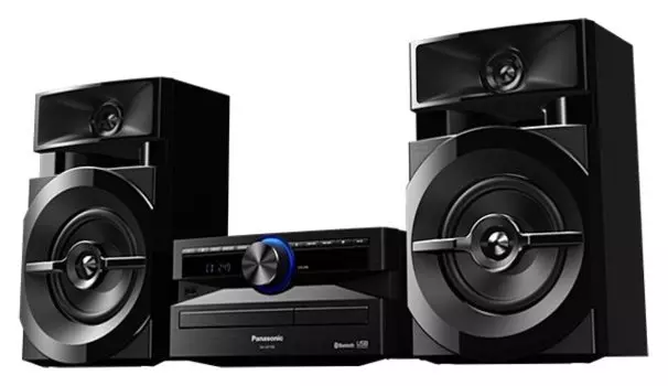 Мидисистема Panasonic SC-UX100EE-K, 300 Вт, оптический привод CD, черный