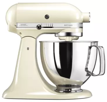 Миксер планетарный KitchenAid ARTISAN 5KSM125EAC 300 Вт, кремовый (5KSM125EAC)