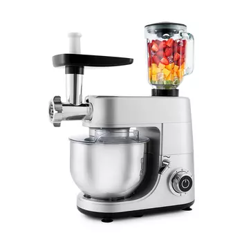 Миксер планетарный Kitfort KT-1371 1 кВт, серебристый