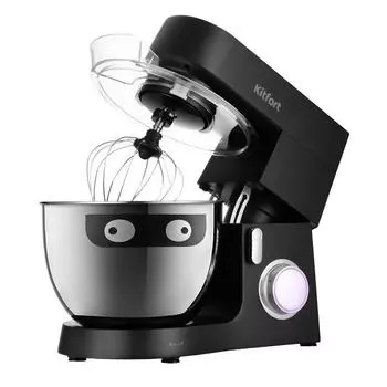 Миксер планетарный Kitfort КТ-3077 1.8 кВт, черный