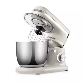 Миксер планетарный Kitfort КТ-3422-2 1 кВт, бежевый (КТ-3422-2)