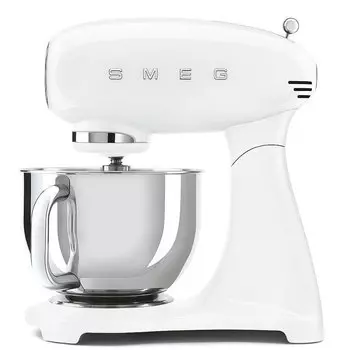 Миксер планетарный SMEG SMF03WHEU 800Вт, белый (2000059622)