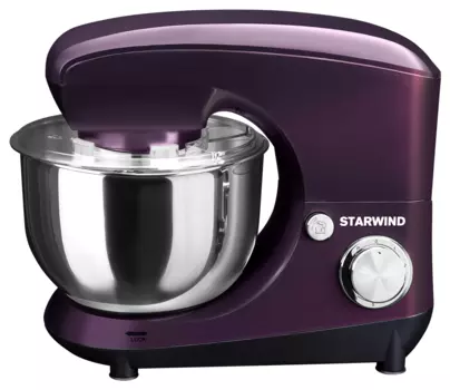 Миксер планетарный Starwind SPM5180 1 кВт, ежевичный (SPM5180)