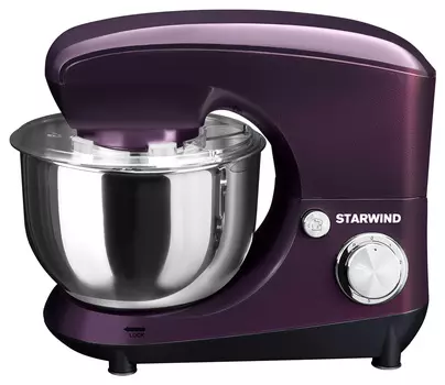 Миксер планетарный Starwind SPM5180 1 кВт, фиолетовый