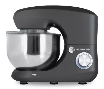 Миксер планетарный Starwind SPM5187 1 кВт, серый