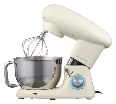 Миксер планетарный Starwind SPM7161 1600Вт, кремовый (SPM7161)