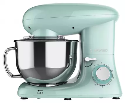 Миксер планетарный Starwind SPM7169 1.6 кВт, бирюзовый (SPM7169)