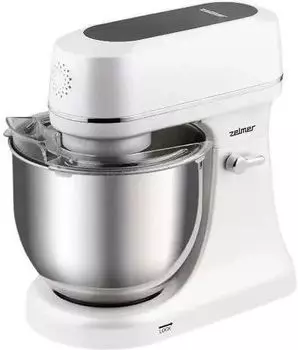 Миксер планетарный Zelmer ZKR2000 800 Вт, белый/серый (70305880P)