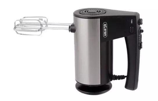 Миксер ручной Leran HM-501 500Вт, черный/серебристый (180982)