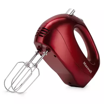 Миксер ручной Maxwell MW-1357 300 Вт, красный (MW-1357)