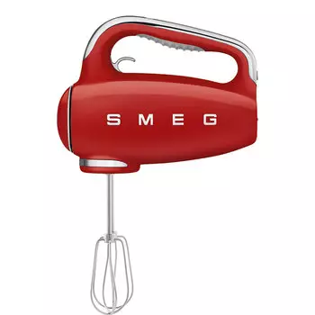 Миксер ручной SMEG HMF01RDEU 250Вт, красный (HMF01RDEU)