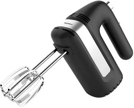 Миксер ручной Supra MXS-596 450 Вт, черный/серебристый (MXS-596)