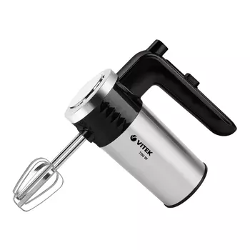 Миксер ручной VITEK Midnight VT-1486 700 Вт, серебристый/черный (VT-1486)