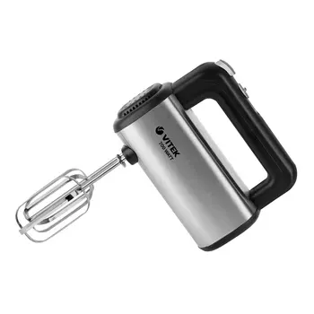 Миксер ручной VITEK VT-1414 700 Вт, серебристый/черный (VT-1414)