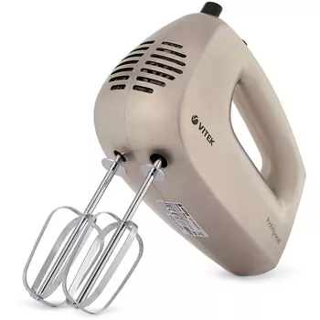 Миксер ручной VITEK VT-1422 CH 600 Вт, бежевый (VT-1422CH)